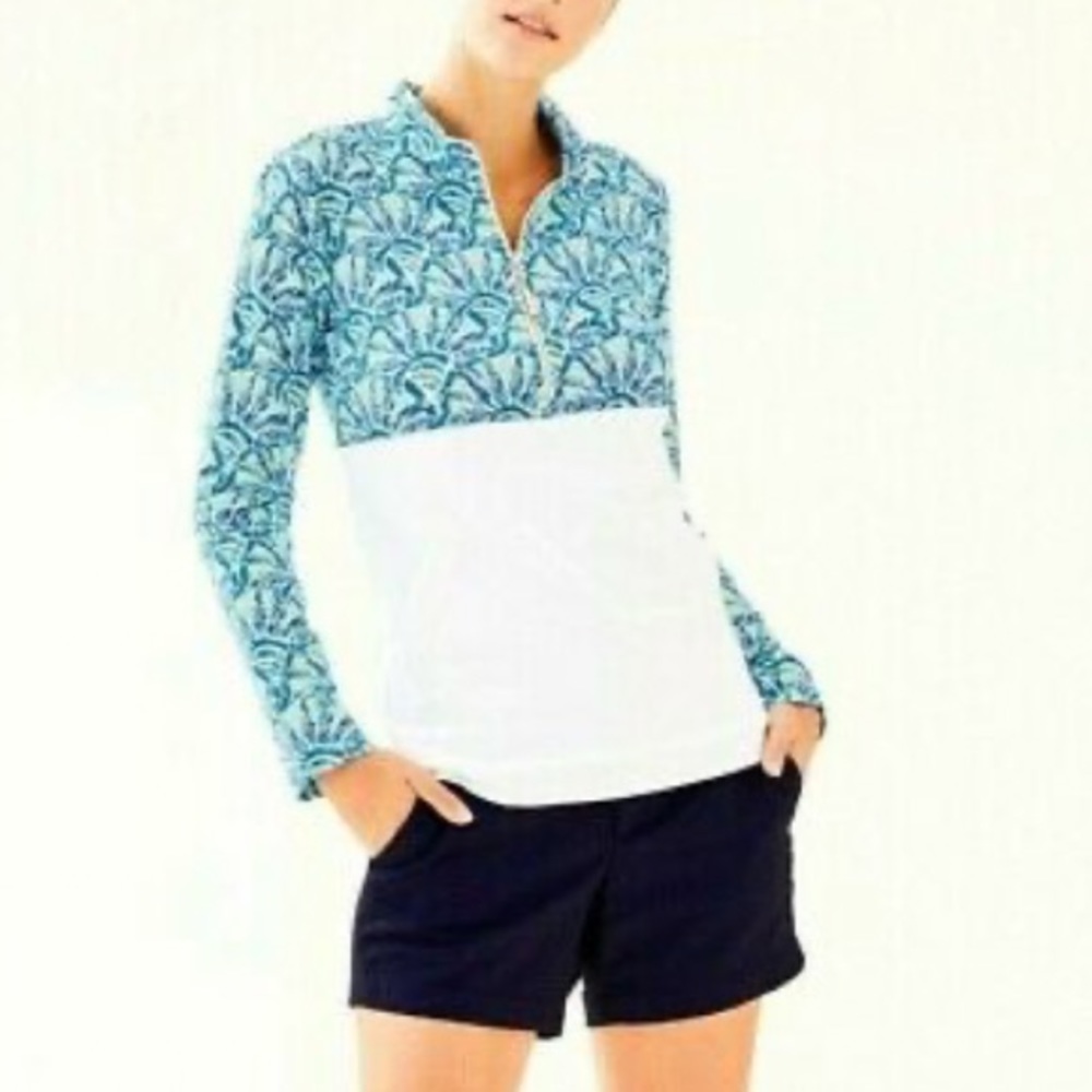 Lilly Pulitzer UPF 50+ Asher Popover - Picture 9 of 10